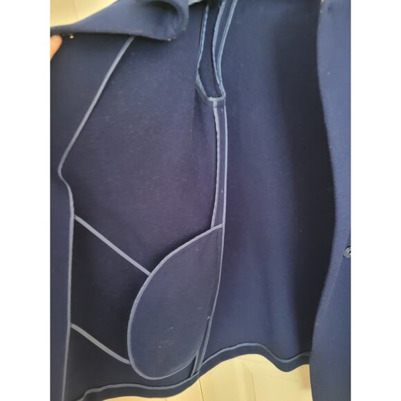 Charles Nolan Cobalt Swing Coat - Size Small - Picture 7 of 8